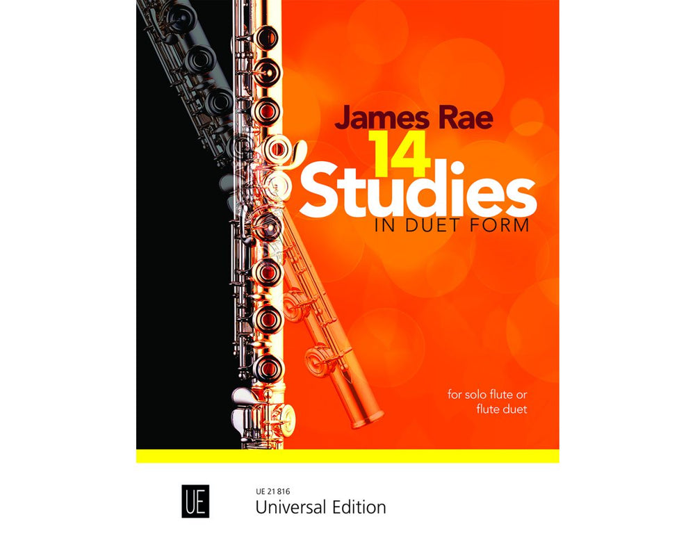 Rae, J. - 14 Studies in Duet Form - FLUTISTRY