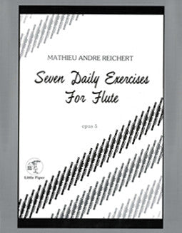 Reichert, M.A. - Seven Daily Exercises Op. 5 - FLUTISTRY BOSTON