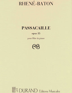 Rhene-Baton - Passacaille, Op. 35