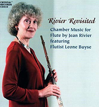 Rivier Revisited, Chamber Music for Flute (Leone Buyse) - FLUTISTRY