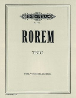 Rorem, N. - Trio - FLUTISTRY