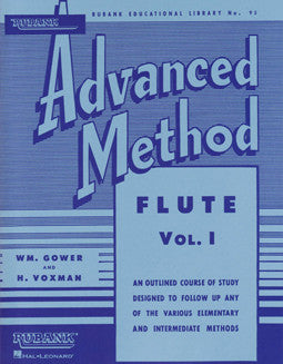 Rubank - Advanced Method for flute: Vol 1 - FLUTISTRY BOSTON
