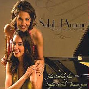 Salut d'Amour and Other Songs Of Love CD (Julie Scolnik) - FLUTISTRY