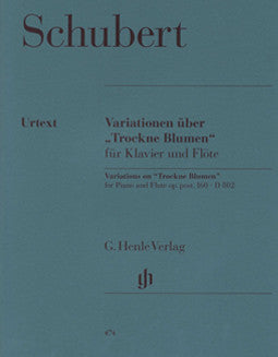 Schubert, F. - Variations on "Trockne Blumen" - FLUTISTRY BOSTON