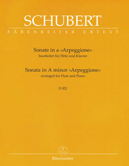 Schubert, F. - Sonata in A minor, "Arpeggione" - FLUTISTRY BOSTON