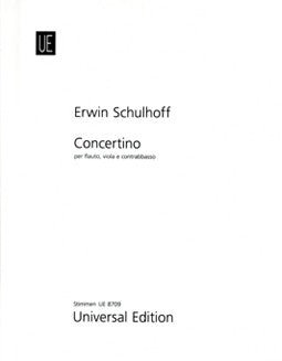 Schulhoff, E. - Concertino (Parts) - FLUTISTRY