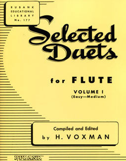 Selected Duets for Flute - Vol 1 - FLUTISTRY BOSTON