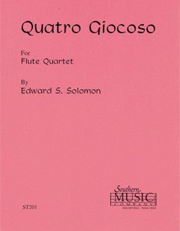 Solomon, E. - Quatro Giocoso - FLUTISTRY