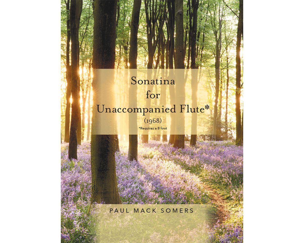 Somers, P. - Sonatina for Unaccompanied Flute - FLUTISTRY