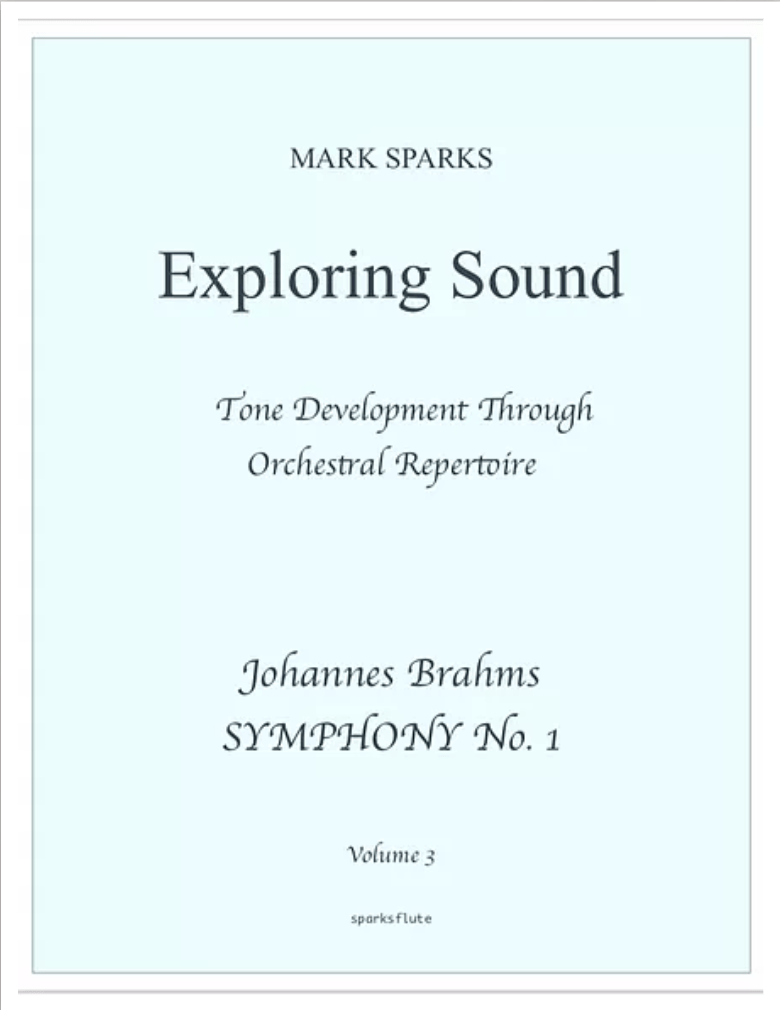 Sparks, M. - Exploring Sound: Vol. 3 Brahms 'Symphony No. 1' - FLUTISTRY