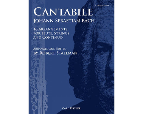 Back, J.S. - Cantabile:  16 Arrangements for Flute, Strings, and Continuo