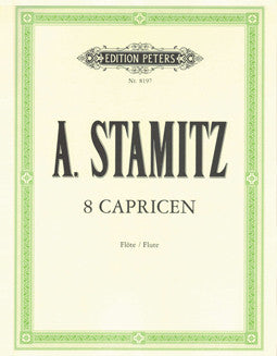 Stamitz, A. - 8 Caprices - FLUTISTRY BOSTON