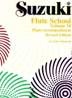 Suzuki Flute School - Vol. 10, Piano Part - FLUTISTRY