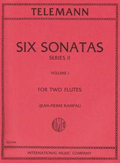 Telemann, G.P. - Six Sonatas, Series II: Vol. I - FLUTISTRY