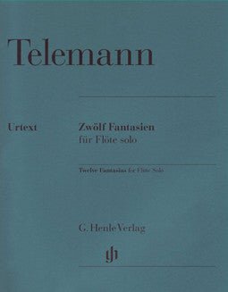 Telemann, G.P. - Twelve Fantasias - FLUTISTRY