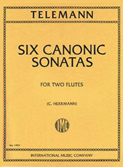 Telemann, G.P. - Six Canonic Sonatas - FLUTISTRY BOSTON