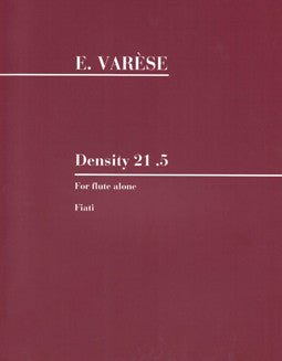 Varese, E. - Density 21.5 - FLUTISTRY