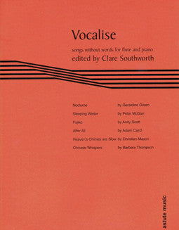 Vocalise: Songs Without Words - FLUTISTRY BOSTON