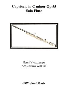 Vieuxtemps, H. - Capriccio in C minor Op. 55 - FLUTISTRY