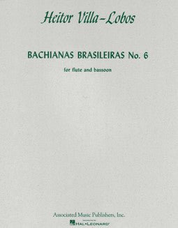 Villa - Lobos, H. - Bachianas Brasileiras No. 6 - FLUTISTRY