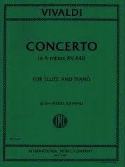 Vivaldi, A. - Concerto in A minor, RV 440 - FLUTISTRY