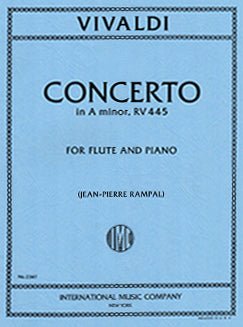 Vivaldi, A. - Concerto in A minor, RV 445 - FLUTISTRY