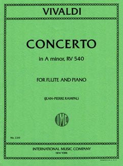 Vivaldi, A. - Concerto in A minor, RV 540 - FLUTISTRY