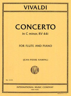Vivaldi, A. - Concerto in C minor, RV 441 - FLUTISTRY