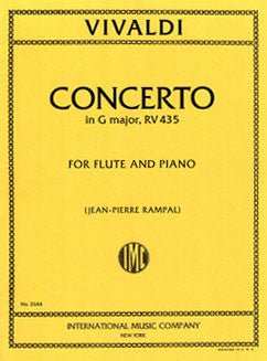 Vivaldi, A. - Concerto in G major, RV 435 - FLUTISTRY