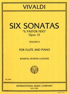 Vivaldi, A. - Six Sonatas, Op. 13 - Vol II - FLUTISTRY
