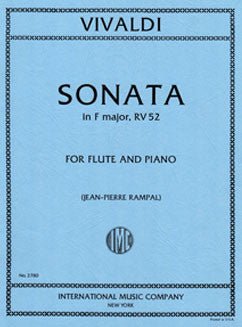 Vivaldi, A. - Sonata in F major, RV 52 - FLUTISTRY