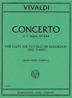 Vivaldi, A. - Concerto in C major, RV 444 - FLUTISTRY BOSTON