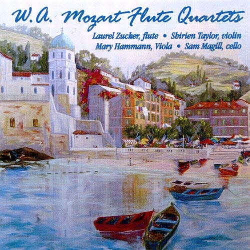 W.A. Mozart Flute Quartets CD (Laurel Zucker) - FLUTISTRY