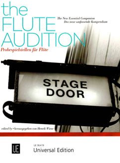 Wiese, H. - the Flute Audition - FLUTISTRY