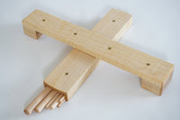 Wooden Flute Stand - Maple Wood - FLUTISTRY
