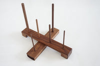 Wooden Flute Stand - Walnut Wood - FLUTISTRY
