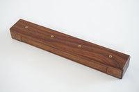 Wooden Flute Stand - Walnut Wood - FLUTISTRY