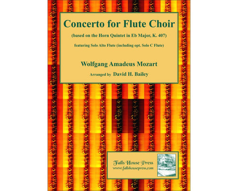 Mozart, W.A. - Concerto for Flute Choir